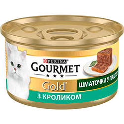 Gourmet Gold Кусочки в паштете с кроликом по-французски