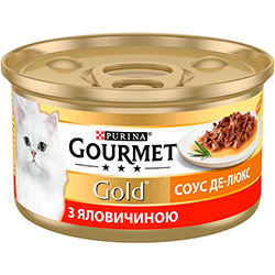 Gourmet Gold Соус Де-Люкс з яловичиною