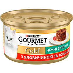 Gourmet Gold Ніжні биточки з яловичиною та томатом