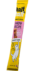 Half&Half Adult Cats М'ясна паличка з креветкою для котів