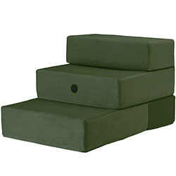 Harley and Cho Tetris Double Green Velour Сходинки для собак