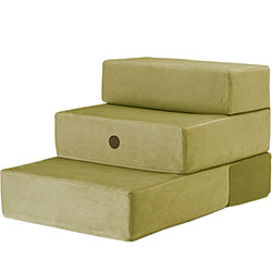 Harley and Cho Tetris Double Olive Velour Сходинки для собак
