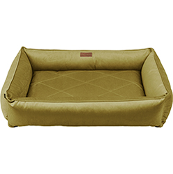 Harley and Cho М’який лежак з бортами Sofa Velour Olive Harley and Cho М’який лежак з бортами Sofa Velour Olive