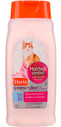 Hartz Hairball Control Shampoo for Cats Шампунь-кондиционер для длинношерстных кошек
