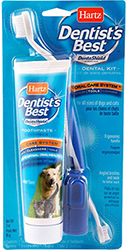 Hartz Dentist’s Best with DentaShield Набор для ухода за полостью рта кошек и собак