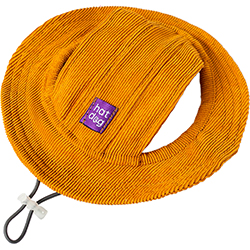 Hat-Dog Панама з вельвету для собак, гірчична