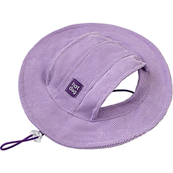 Hat-Dog Панама з вельвету для собак, лавандова