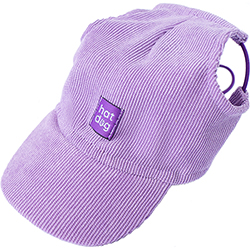 Hat-Dog Кепка з вельвету для собак, лавандова