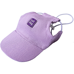 Hat-Dog Кепка з льону для собак, лавандова