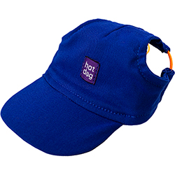 Hat-Dog Кепка з бавовни для собак, синя