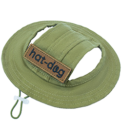Hat-Dog Панама з бавовни для собак, хакі