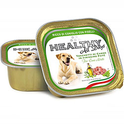 Healthy Alldays Dog Pate Rabbit & Peas
