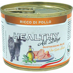 Healthy Alldays Cat Pate Chicken Cans