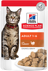 Hill's SP Feline Adult Turkey Pouches