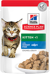 Hill's SP Feline Kitten Ocean Fish Pouches