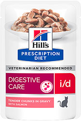 Hill's PD Feline I/D Salmon Pouches