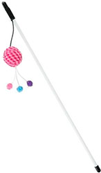 Hippie Pet Удочка с мячиками для кошек