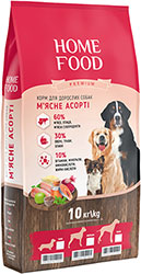 Home Food Premium "Мясное ассорти" для взрослых собак крупных пород
