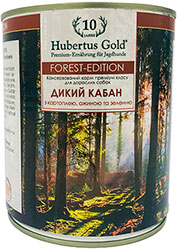 Hubertus Gold Forest Edition с мясом дикого кабана, картофелем, ежевикой и зеленью для собак