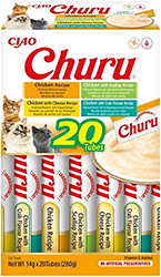 Іnaba Churu Мусові ласощі з куркою, морепродуктами та сиром для котів