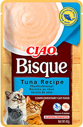 Inaba CIAO Bisque Кремовый суп с тунцом для кошек