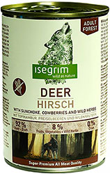 Isegrim Adult Forest Deer with Sunchoke, Cowberries & Wild Herbs
