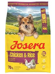 Josera Dog Mini Senior Chicken & Rice