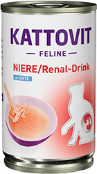 Kattovit Veterinary Feline Niere Renal Drink Duck
