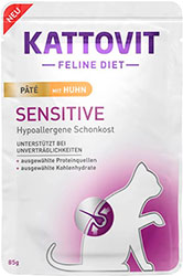 Kattovit Veterinary Feline Diet Sensitive Chicken Pate