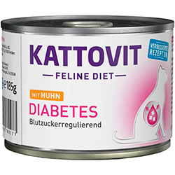Kattovit Veterinary Feline Diet Diabetes Chicken