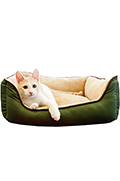 K&H Self-Warming Lounge Sleeper Самонагревающий лежак для кошек и собак, зеленый