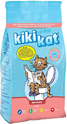 KikiKat Baby Powder Бентонитовый наполнитель, c ароматом детской присыпки