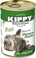 Kippy Паштет с говядиной и горохом для кошек