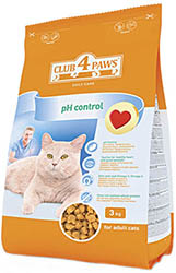 Клуб 4 лапы Ph control для взрослых кошек