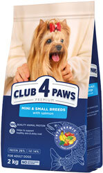 Клуб 4 Лапы Premium с лососем для собак малых и миниатюрных пород