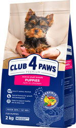 Клуб 4 Лапы Premium с курицей для щенков малых и миниатюрных пород