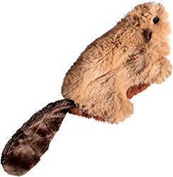 Kong Refillables Beaver Игрушка "Бобер" с кошачьей мятой для кошек