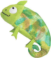 Kong Refillables Chameleon Іграшка "Хамелеон" із котячою м'ятою для котів