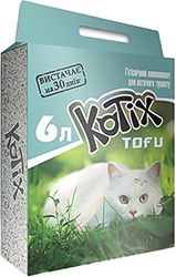 Kotix Tofu Соєвий наповнювач для котячого туалету, без аромату