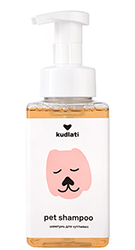 Kudlati Шампунь-пінка з ніацинамідом та інуліном для чутливої шкіри собак та котів