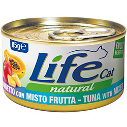LifeCat Тунец с фруктовым миксом для кошек