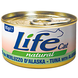 LifeCat Тунец с треской для кошек