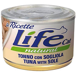 LifeCat le Ricette Тунець з камбалою для котів