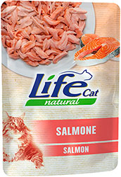 LifeCat Лосось в желе для кошек, пауч