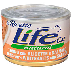 LifeCat le Ricette Тунець з анчоусами та лососем для котів