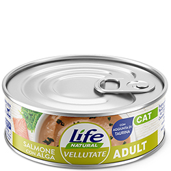 LifeCat Vellutate Лосось с морскими водорослями для кошек LifeCat Vellutate Лосось с морскими водорослями для кошек