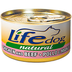 LifeDog Куриное филе с говядиной для собак