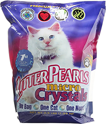 Litter Pearls Micro Crystals, кварцевый наполнитель для кошачьего туалета