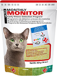 Litter Pearls MonthlyMonitor, индикатор рН мочи котов