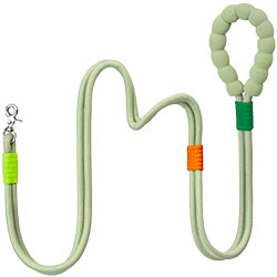 Maogoublue Marshmallow Standard Мотузковий повідець "Matcha Green" для собак